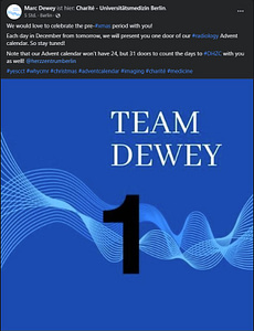 Read more about the article AG Dewey X-Mas calendar on social media