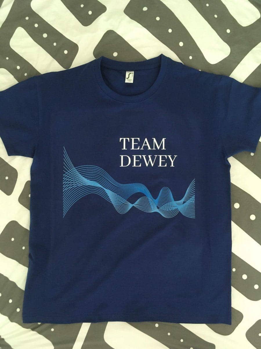 Team Deweys very own shirt!
