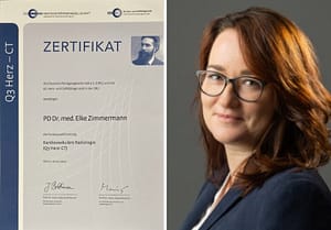 Read more about the article AG member PD Elke Zimmermann Q3 certified!